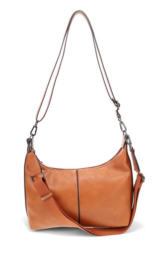 Migant olkalaukku konjakki